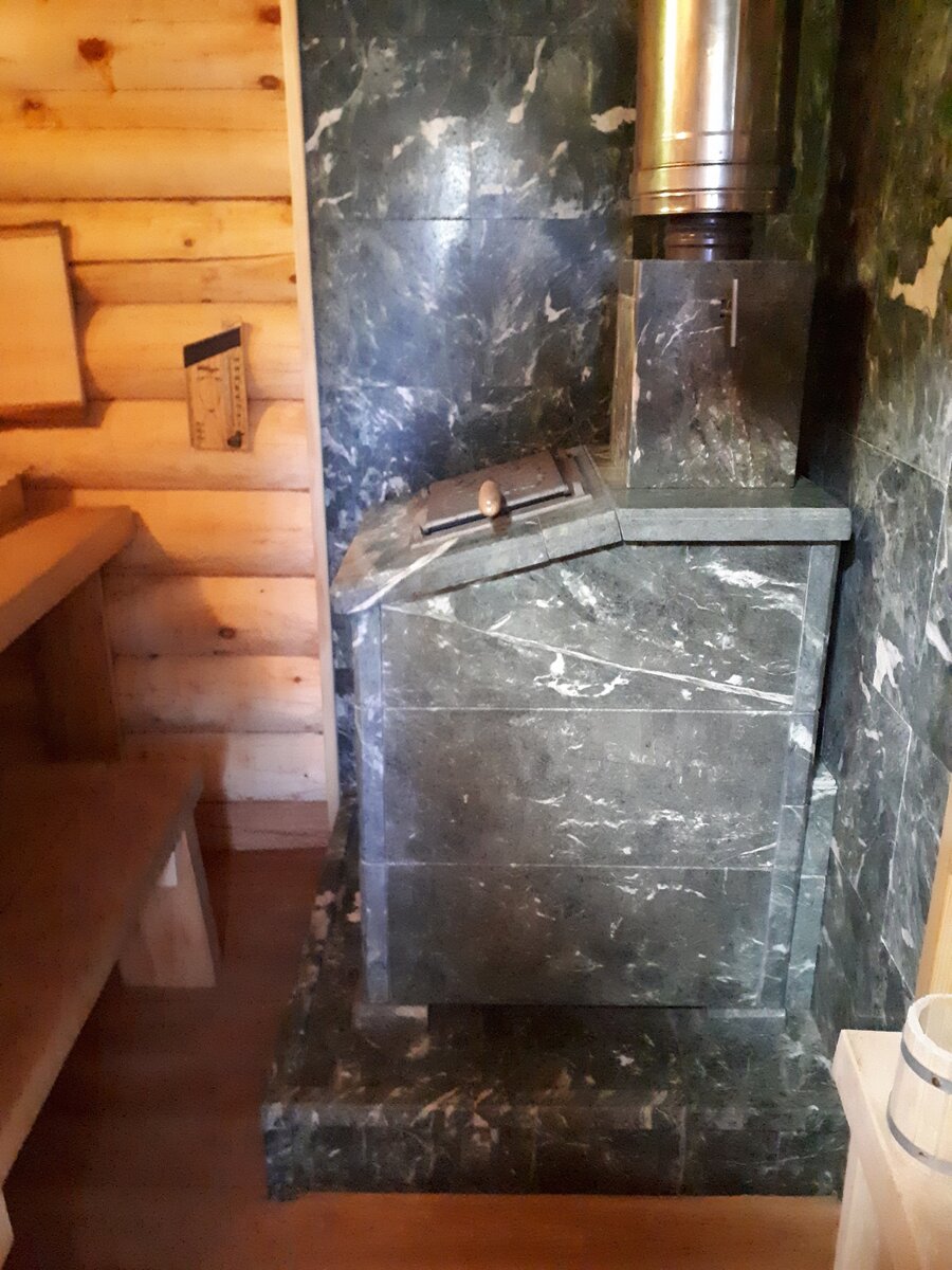 Расположение печи в бане Расположение печи в бане